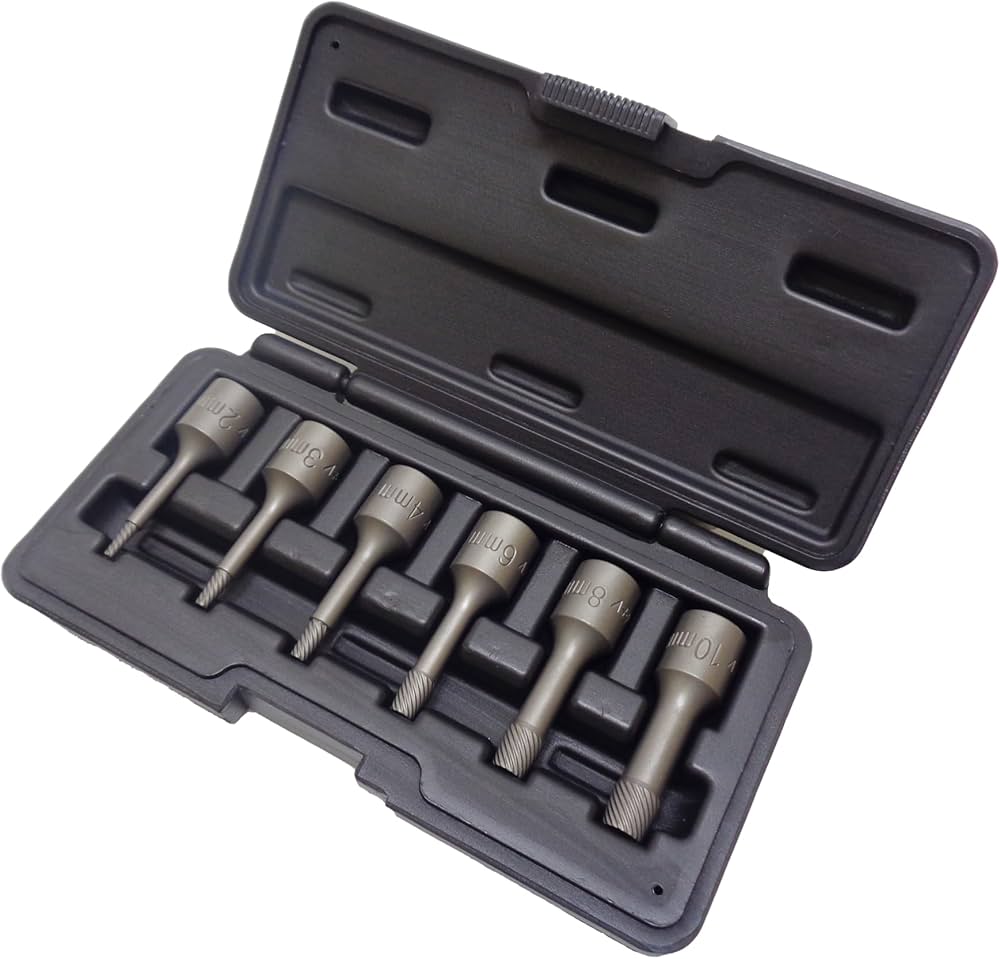 Amazon.co.jp: エキストラクターセット 逆タップ ソケット ボルト
