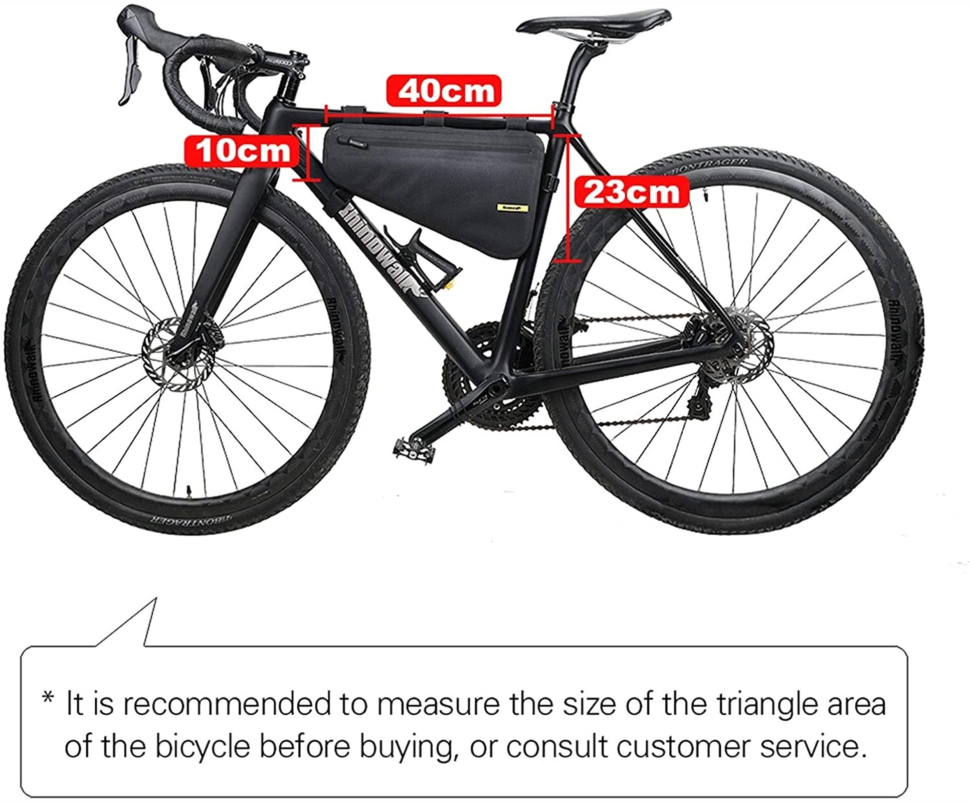 Amazon.co.jp: SSDD 自転車の三角形のバッグロードバイクマウンテン