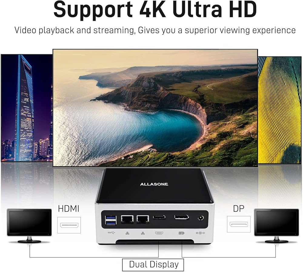 Amazon.co.jp: ミニPC Windows 11 4K対応 小型pc Core i5-1135G7,小型