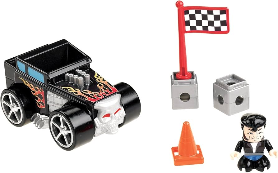 Fisher-Price TRIO Hot Wheels Bone Shaker, Learning & Education
