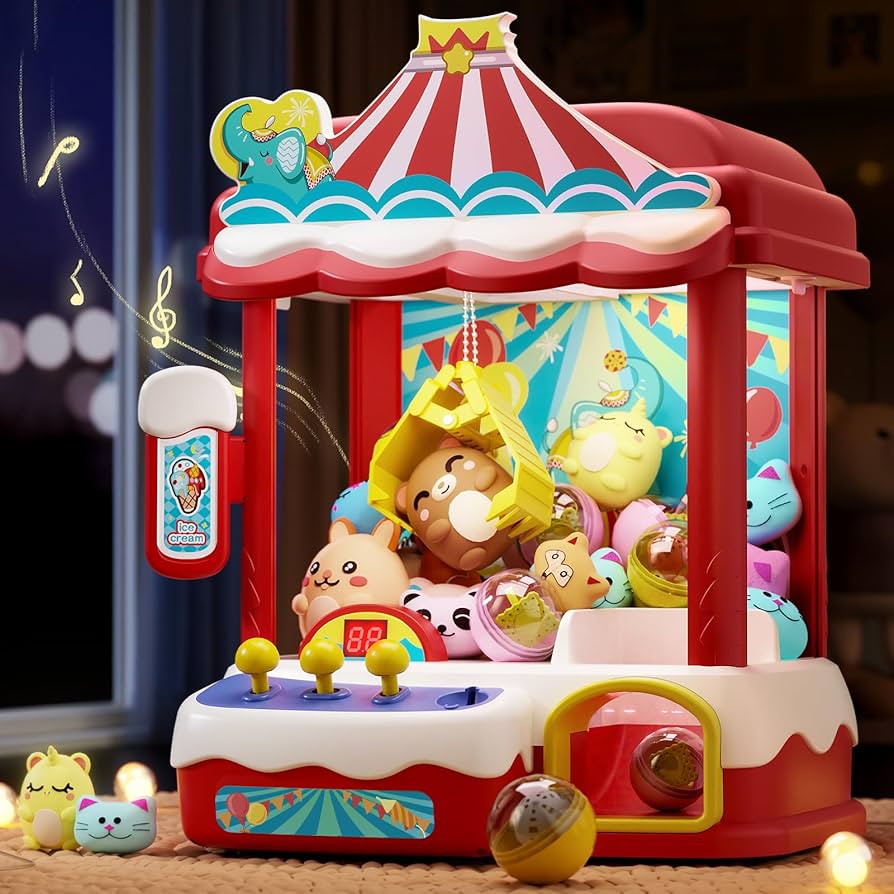 Amazon.com: Skirfy Claws Machines for Kids & Adults with 30 Mini