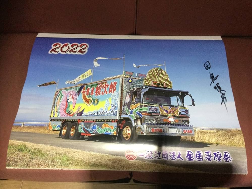 Amazon.co.jp: トラック野郎 カレンダー デコトラ ネオン 旧車 当時物