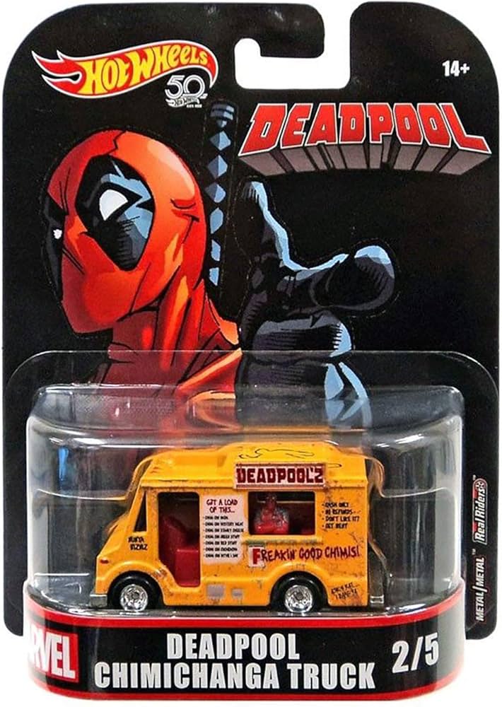 Amazon.com: Hot Wheels Deadpool Food Truck, 1:64 Scale : Toys & Games
