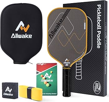 Amazon.co.jp: ピックルボールパドル、3Kチタンハイブリッドカーボン