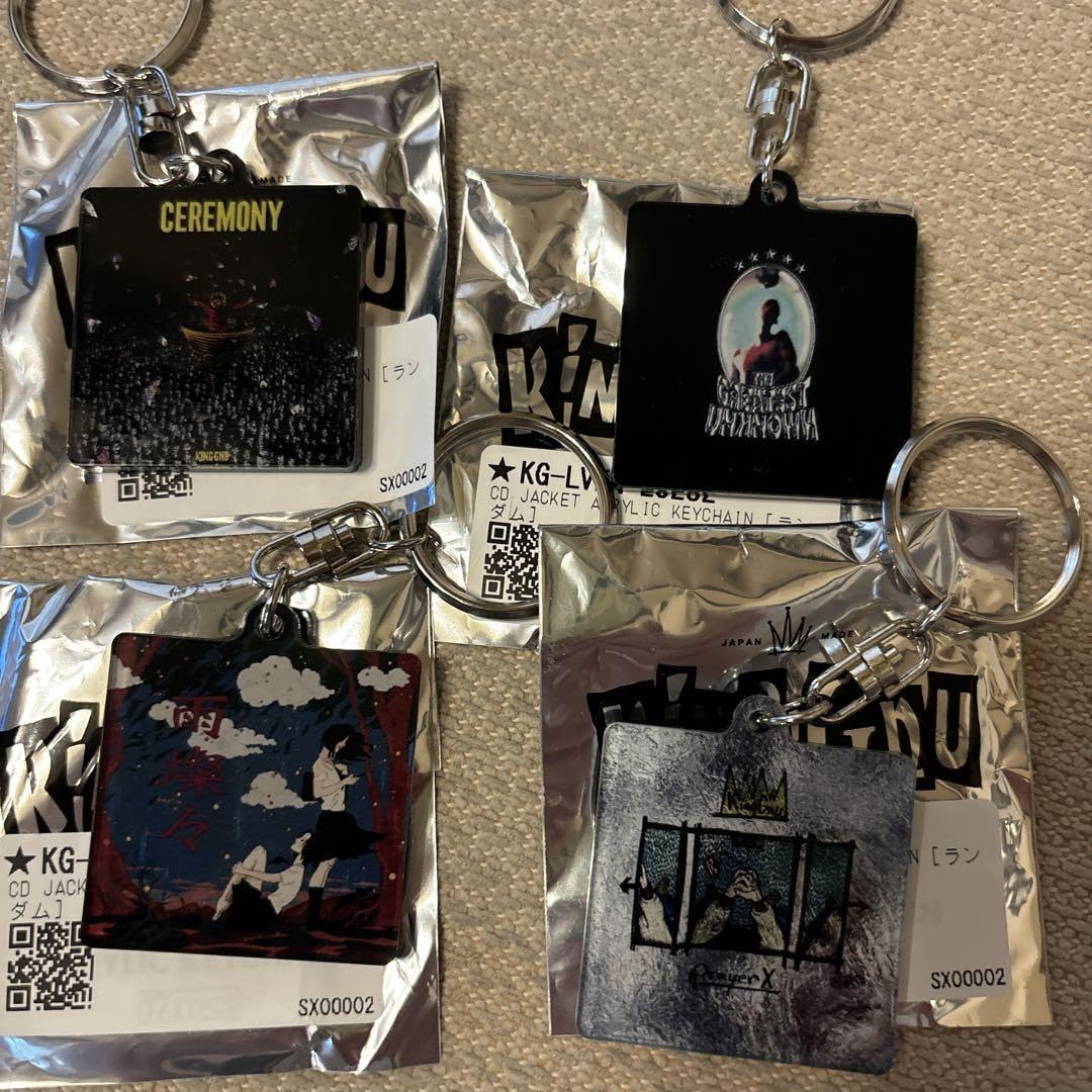 s*a様 【未開封】King Gnu CDジャケットアクリルキーホルダー キーチ