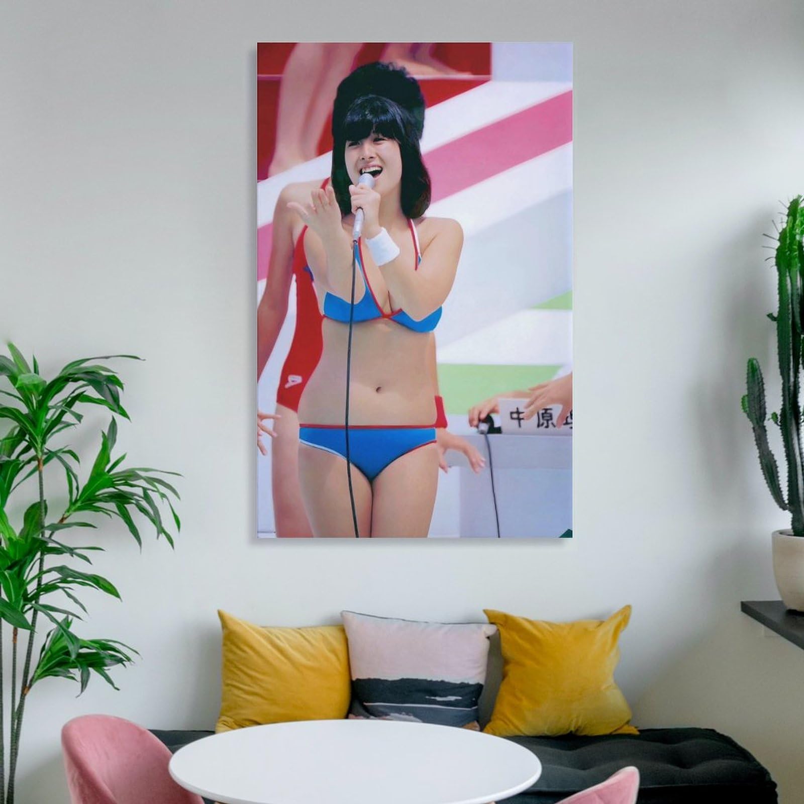 Amazon.co.jp: 河合奈保子 歌手水着1ポスター ポスター 装飾 絵