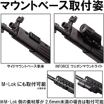 Amazon | [DCI Guns] サイドマウントベース GBLS DAS 89式 / 東京