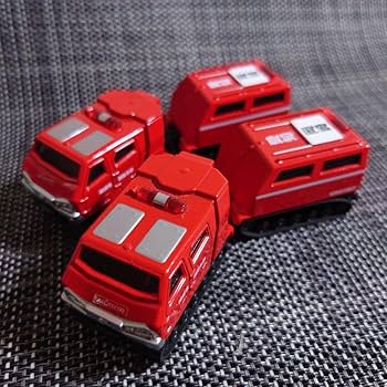 Amazon.co.jp: 廃盤 希少 トミカ レッドサラマンダー ギガ 拠点機能