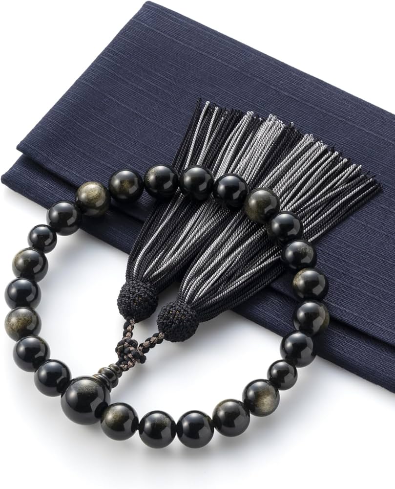 Amazon｜[福正堂] 数珠 念珠 男性用 【葬祭プロ監修 京都伝統工芸品