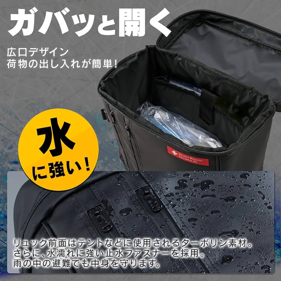 Amazon｜アイリスオーヤマ 【防災士監修】 防災グッズ 防災リュック 1