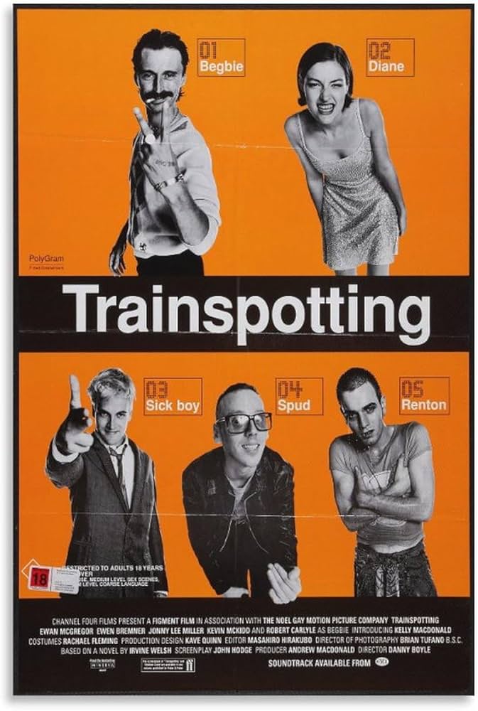 Amazon.co.jp: Trainspottingトレインスポッティングクラシック映画