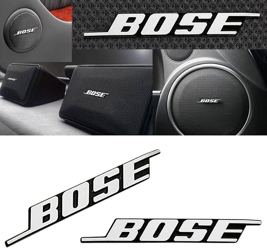 Amazon | 日本車 輸入車用 BOSE 純正 日本製 シルバー&ブラック ボーズ