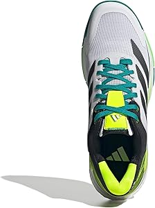 Amazon.com | Adidas Men's Crazyquick Boost Padel, White/Black/Lime