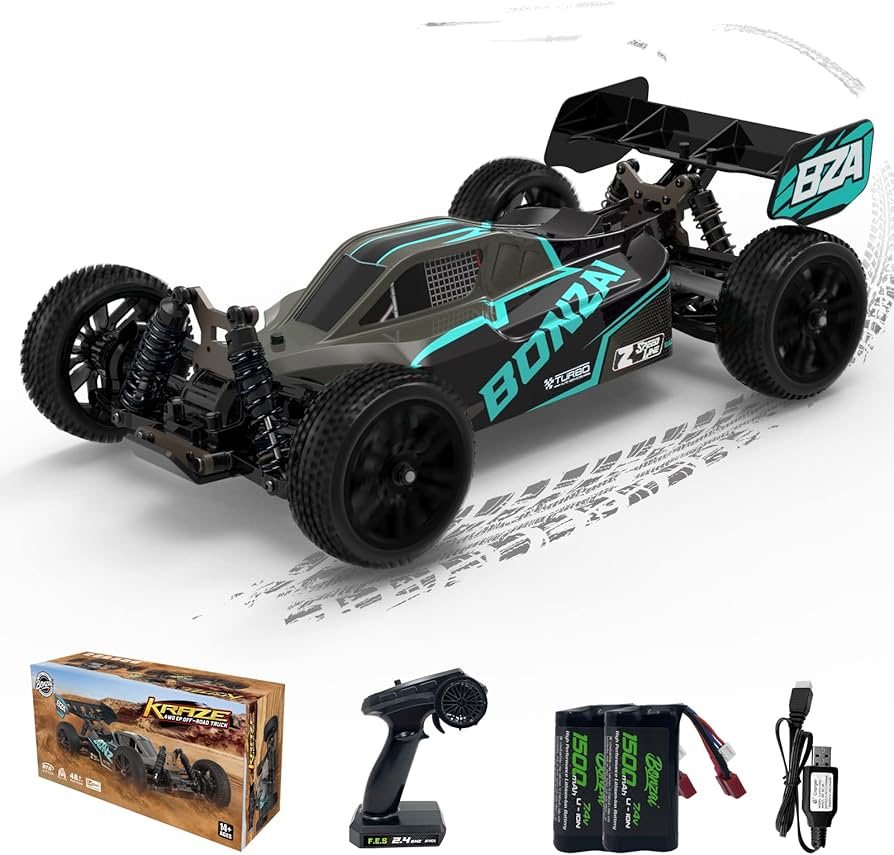 Amazon.co.jp: EXBONZAI リモコンカー 1/12 ホビー ラジコン バギー