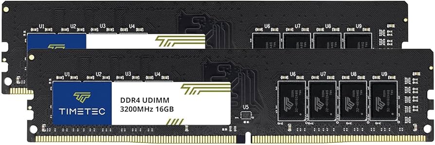 Timetec 32GB KIT(2x16GB) DDR4 3200MHz (or 2933MHz or 2666MHz) PC4