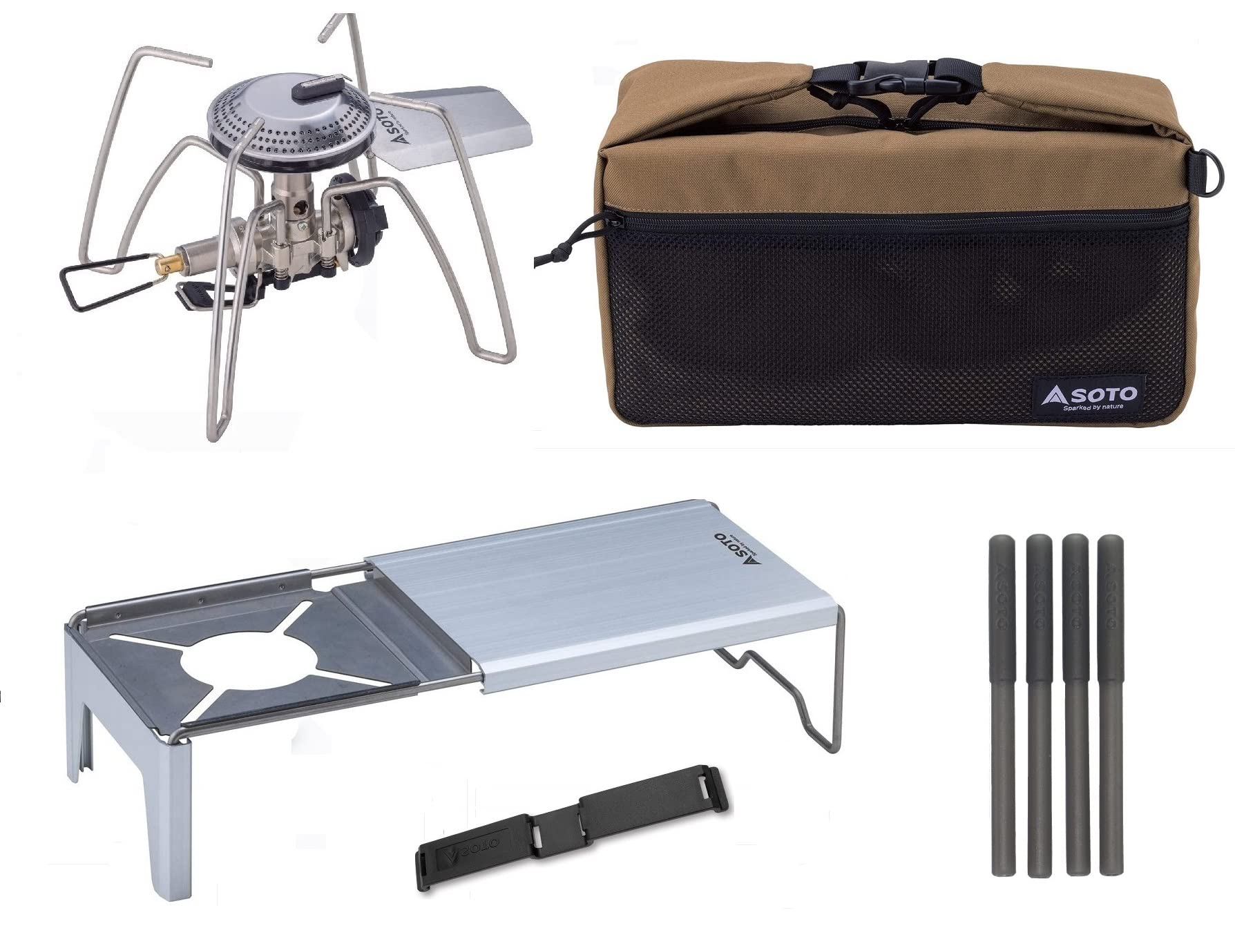 Amazon | SOTO レギュレーターストーブ Range(レンジ) ST-340+ミニマル