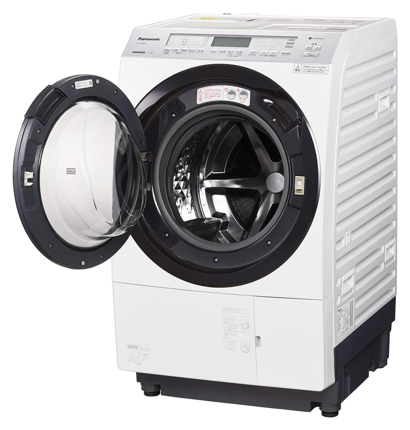 Amazon | パナソニック ななめドラム洗濯乾燥機 11kg 左開き 液体洗剤