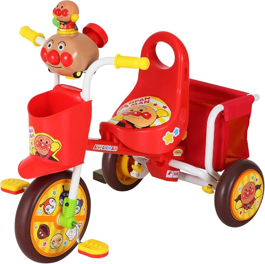 Amazon.co.jp: おでかけ三輪車 わくわくアンパンマンごう ピースII