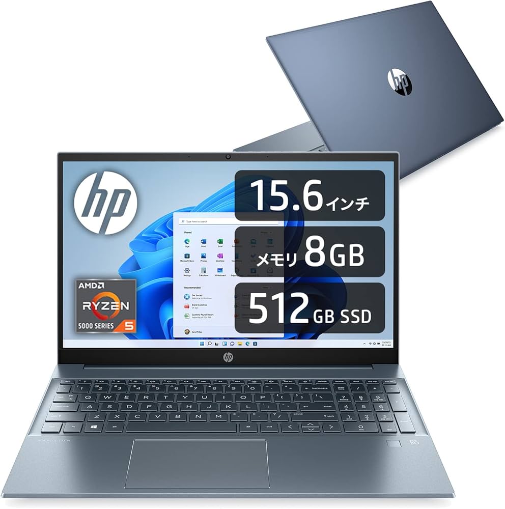 Amazon.co.jp: HP ノートパソコン 2021年旧モデル 15.6インチ フルHD