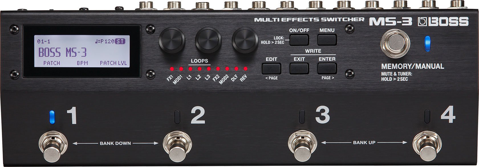 Amazon.com: BOSS Multi Effects Switcher (MS-3) : Musical Instruments