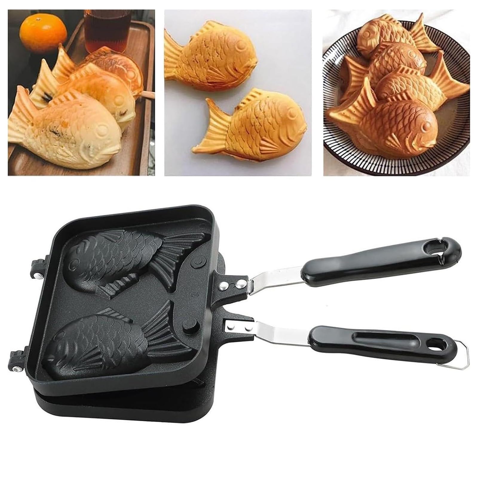 Amazon｜鯛焼き器 鯛焼きメーカー 簡単調理 お手入れ簡単 こびりつか