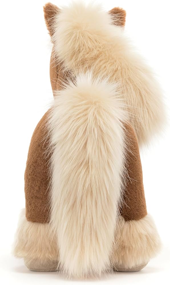 Amazon.co.jp: Jellycat Freya Pony ぬいぐるみ 12.5インチ - 馬と