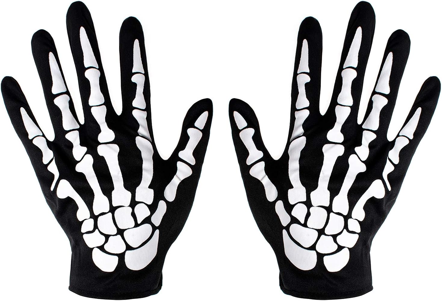 Black Eye Patch SKELETON'S FINGER GLOVES BlackEyePatch