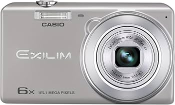 Amazon | CASIO デジタルカメラ EXILIM 1610万画素 6倍 シルバー EX
