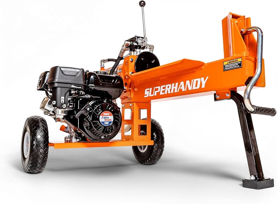 Amazon.com : SuperHandy Log Splitter Portable 20 Ton Rapid Auto