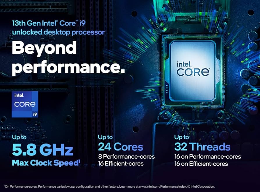 Amazon.com: Intel Core i9-13900KF Desktop Processor 24 cores (8 P
