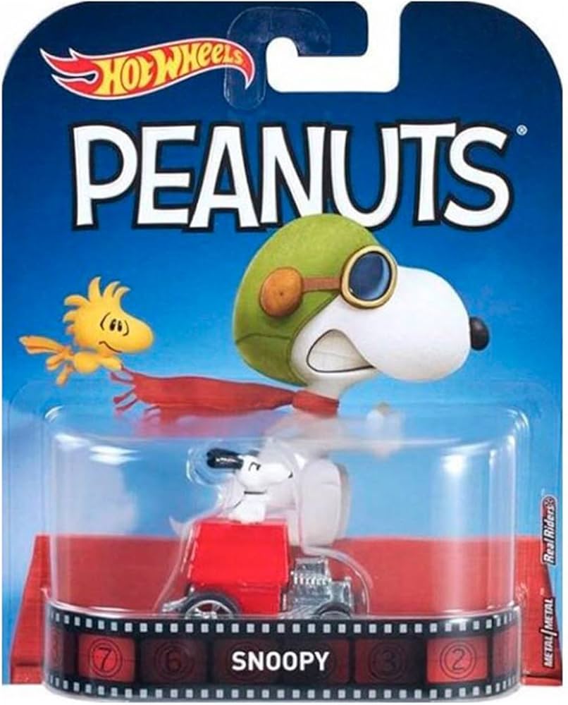Amazon.co.jp: ホット・ホイール・スヌーピー・ビークル : おもちゃ
