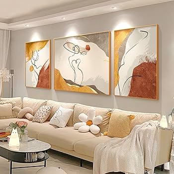 Amazon.co.jp: アートパネル 抽象 3枚セット飾り絵 抽象画 ポスター