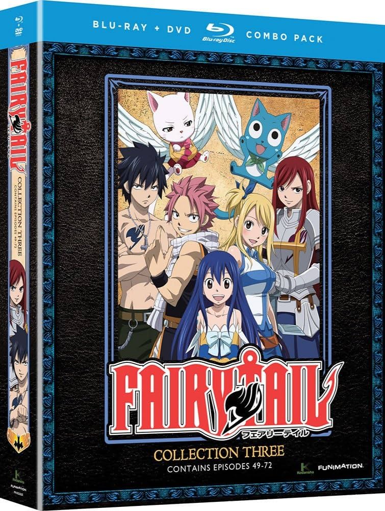 Amazon.com: Fairy Tail - Collection Three - Blu-ray & DVD : Oja
