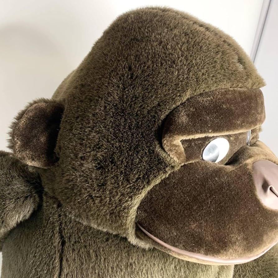 Amazon.co.jp: 昭和レトロ 特大 ゴリラ ぬいぐるみ レトロ アニマル