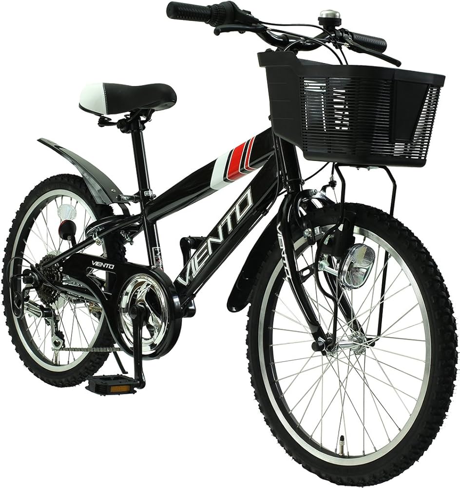 Amazon | 子供用自転車 20インチ CTB スチール シマノ製 6段変速 カゴ