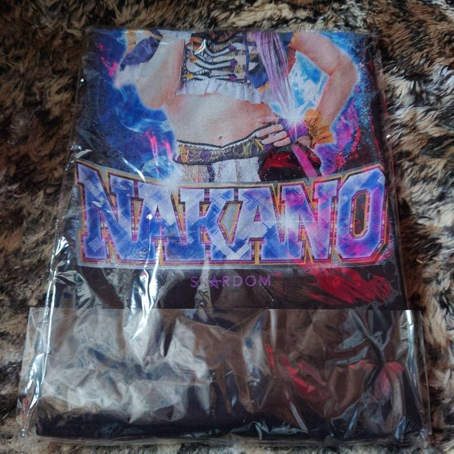 Amazon.co.jp: スターダム 女子プロレス 中野たむ選手 ラップTシャツ