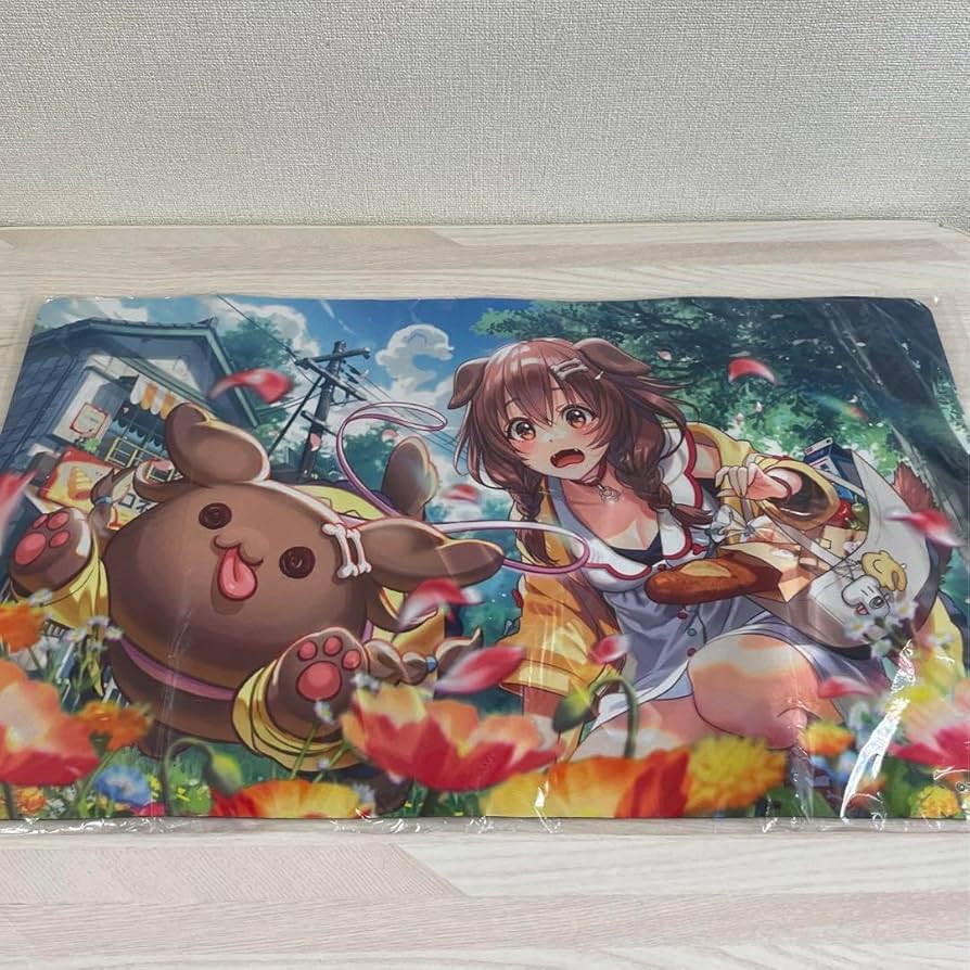 Amazon.co.jp: ホ口ライブ 活動4周年記念 ラバーマット 戌神ころね