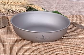 Amazon | Boundless Voyage チタン皿 ラウンド プレート 食器 皿 割れ
