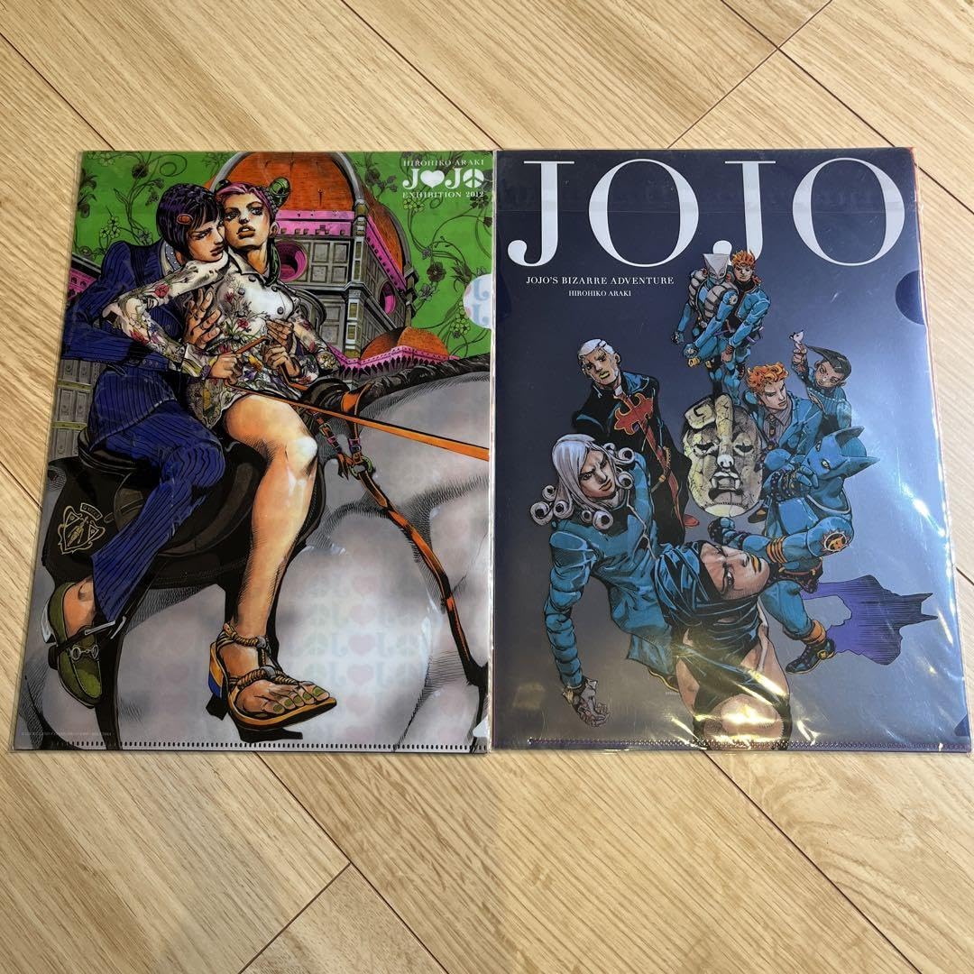 Amazon.co.jp: ジョジョ展 2012 クリアファイル4種 荒木飛呂彦