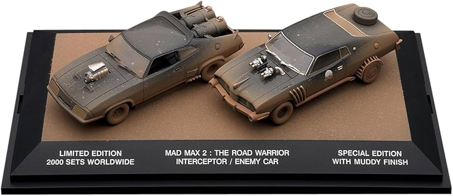 Mad Max 2 : The Road Warrior Interceptor / Enemy Car 1/43 Muddy