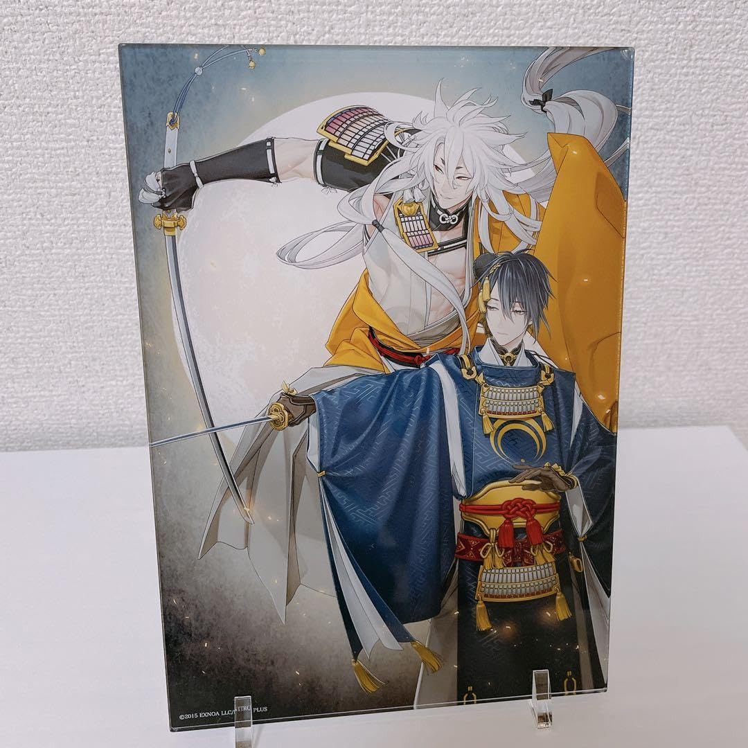 Amazon.co.jp: 刀剣乱舞 三日月宗近 小狐丸 アクリルアート プレート