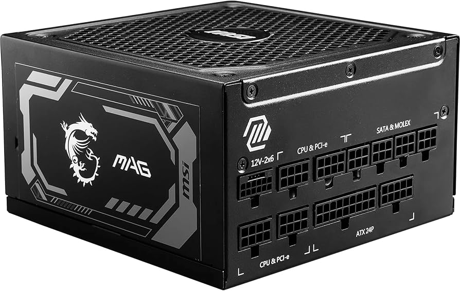 Amazon.com: MSI mag A1000GL PCIe5 | 1000 W PC-Power Supply