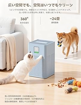 Amazon.co.jp: 【花粉対策特化モデル】空気清浄機 24畳【東レ