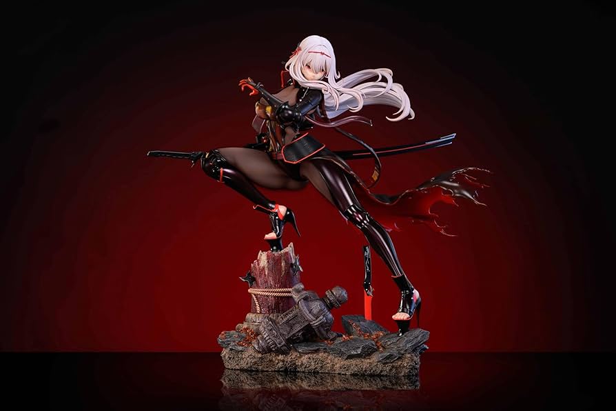 Amazon.co.jp: 紅蓮 ブラックシャドウ フィギュア 1/4スケール 塗装