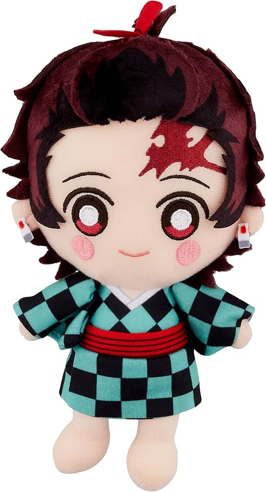 Amazon.co.jp: 鬼滅の刃 Chibi ぬいぐるみ 炭子 2457 : おもちゃ