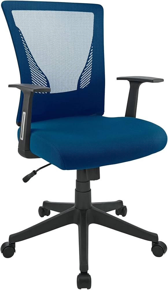 Amazon.com: Realspace® Radley Mesh/Fabric Mid-Back Task Office