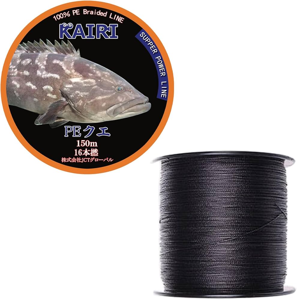 Amazon.co.jp: PEライン 70号 クエ モロコ アラ 道糸 大物 16本撚り