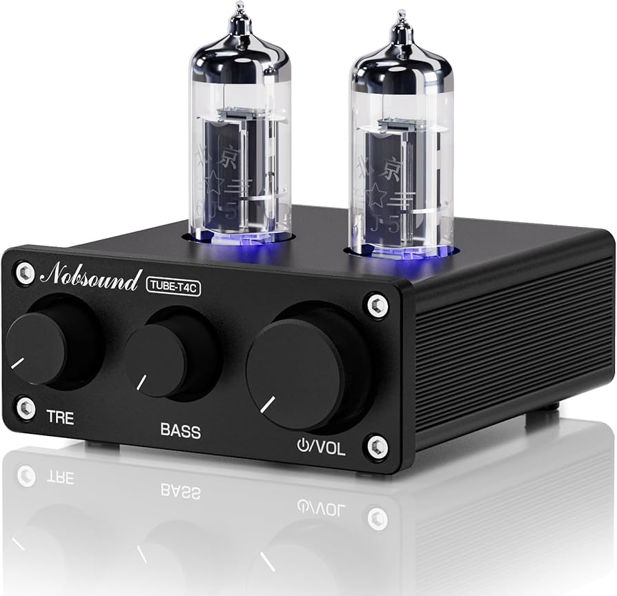 Amazon | Nobsound TUBE-T4C 真空管 プリアンプ HiFi: 6J5真空管標準
