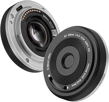Amazon.co.jp: VILTROX AF 28mm F4.5 XF 超薄型 レンズ Xマウント