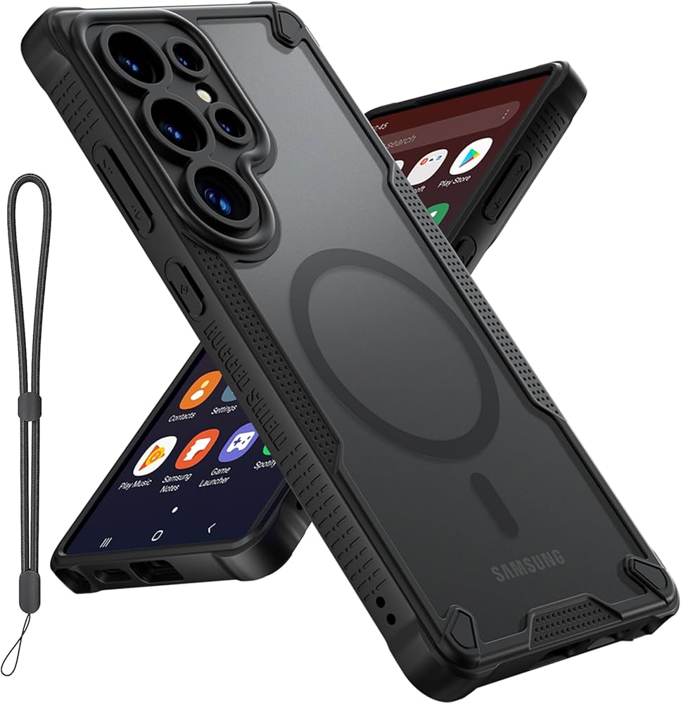 Amazon.com: Teayoha for Samsung Galaxy S25 Ultra Case, Translucent